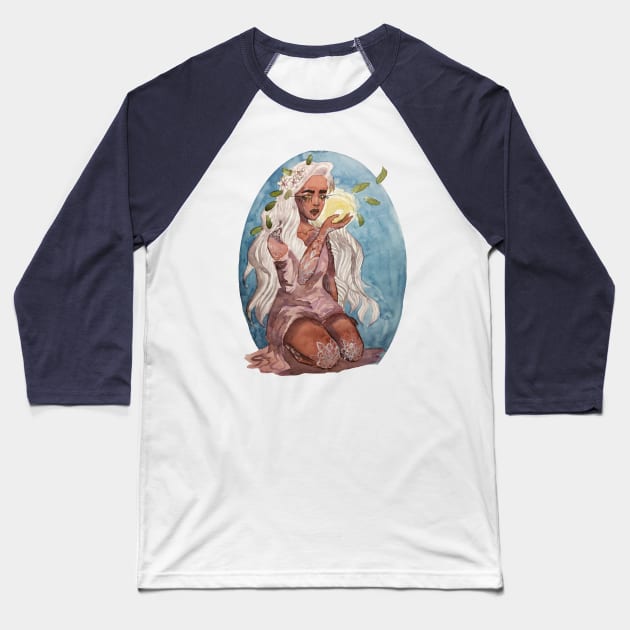 A handful of magic Baseball T-Shirt by SosiCreatesArt